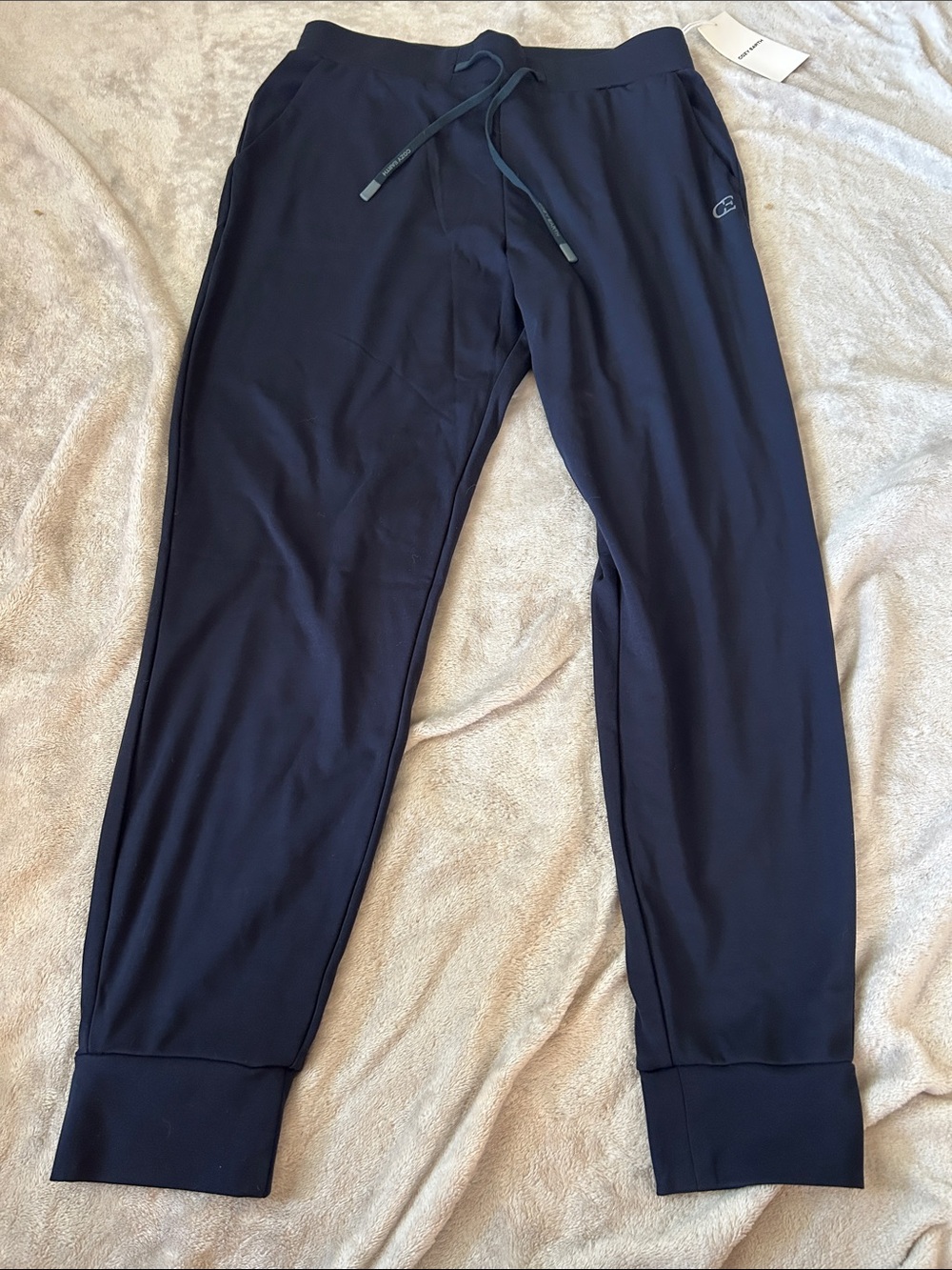NWT cozy earth bamboo ultra-soft jogger in navy